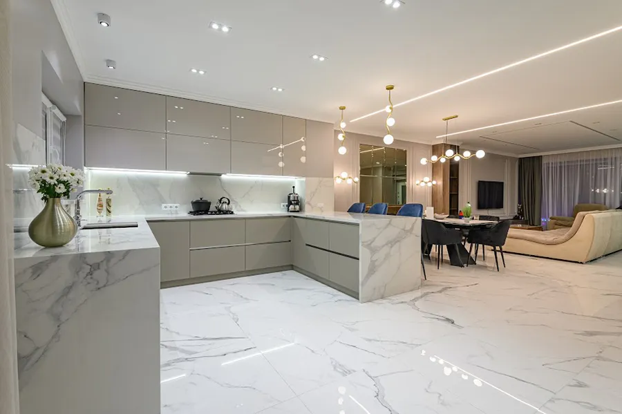 How To Prevent Water Damage On Kitchen Tile Floors Fort Worth, TX